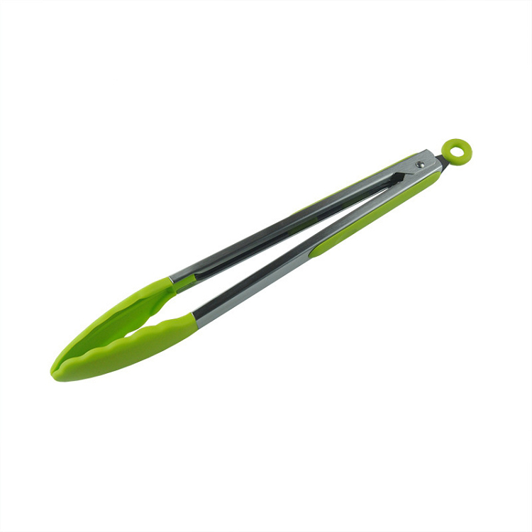 Amazon Hot Selling Premium Silicone Serving Food Tongs